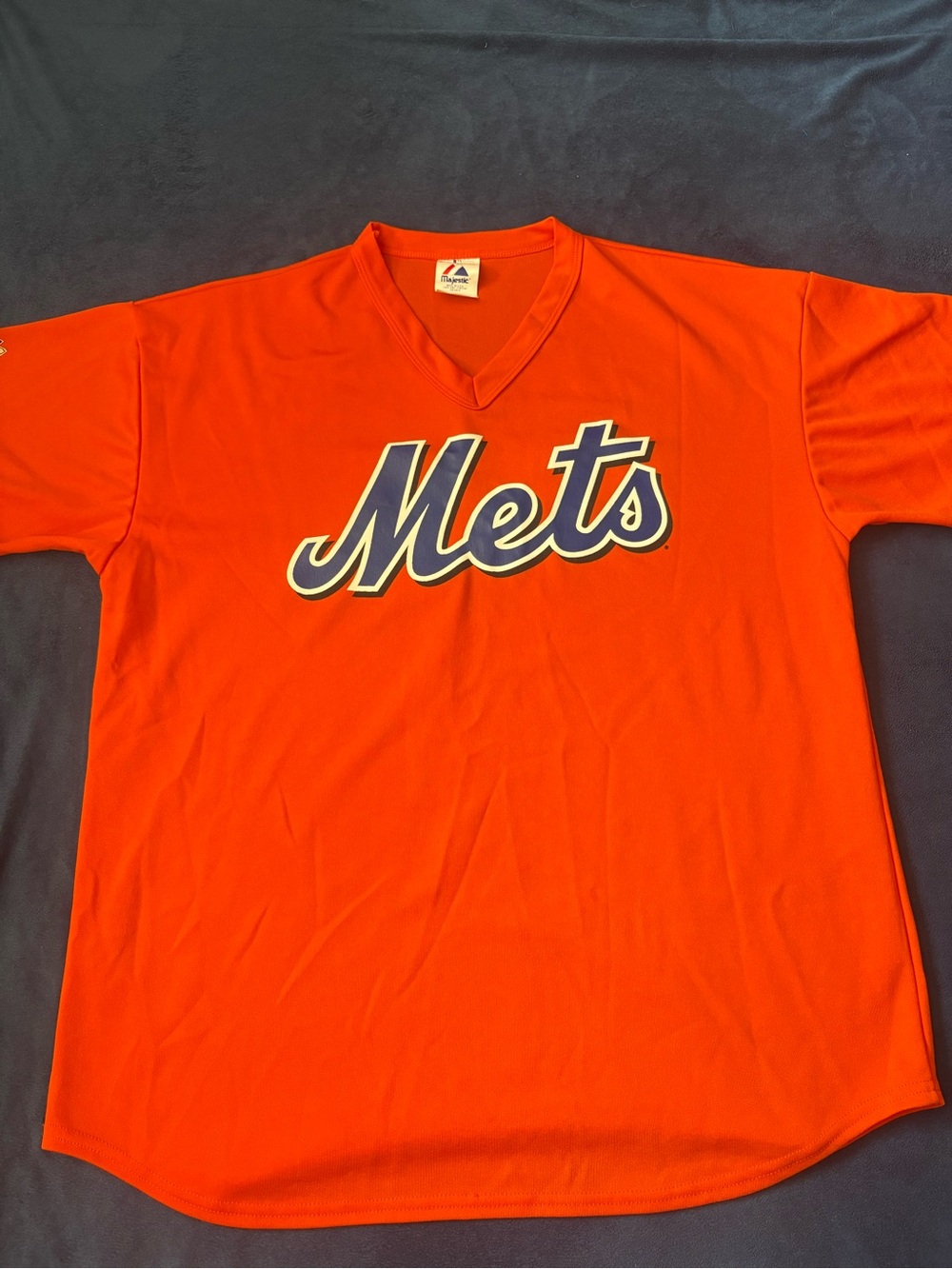 New York Mets Keith Hernandez Vintage 90s Majestic Mesh Jersey Shirt
